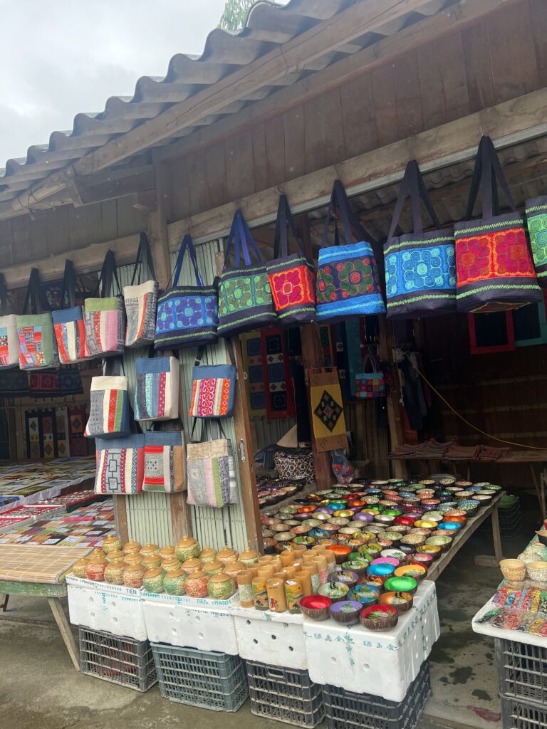 Its a souvenir shop in Vietnam that has many different cultural stuff for tourists in Ninh Binh