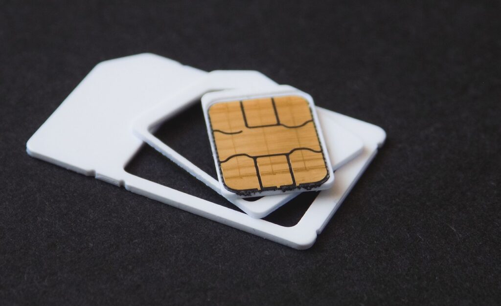 sim card, card, telephone