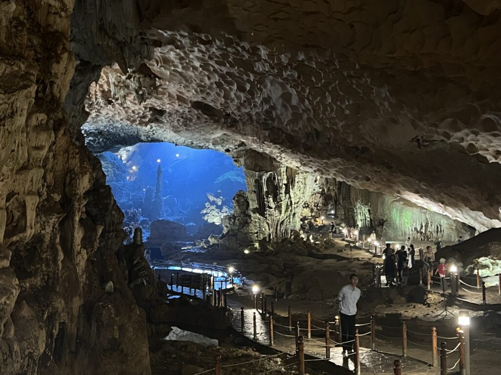 Batu cave one of famous caves in Halong bay