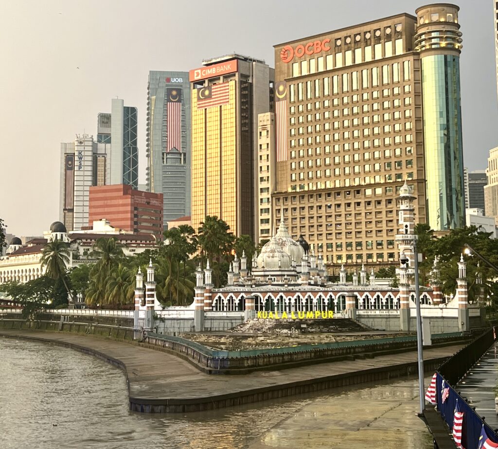 Merdeka Square is where Malaysia’s independence was declared in 1957,